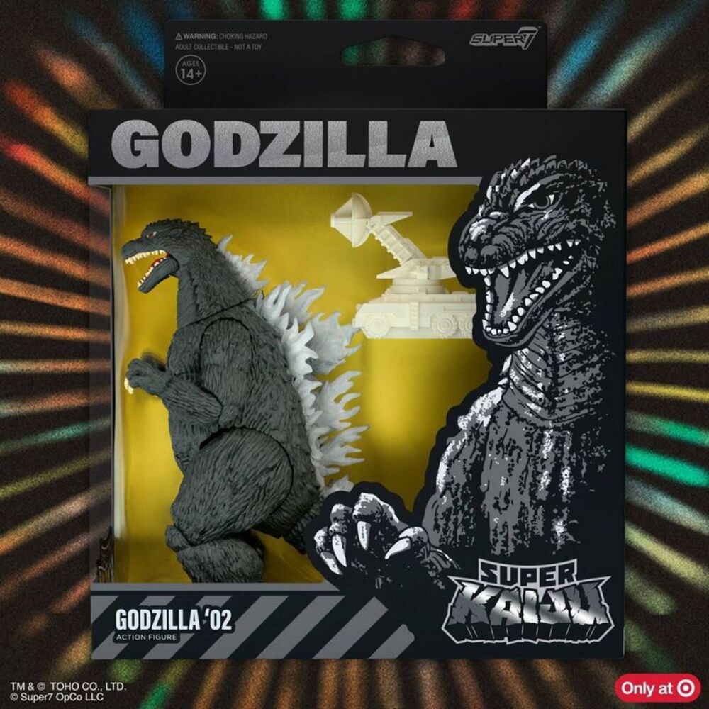 Godzilla - 2002 Toho Super Kaiju Wave 03 Figure Black - Picture 4 of 4
